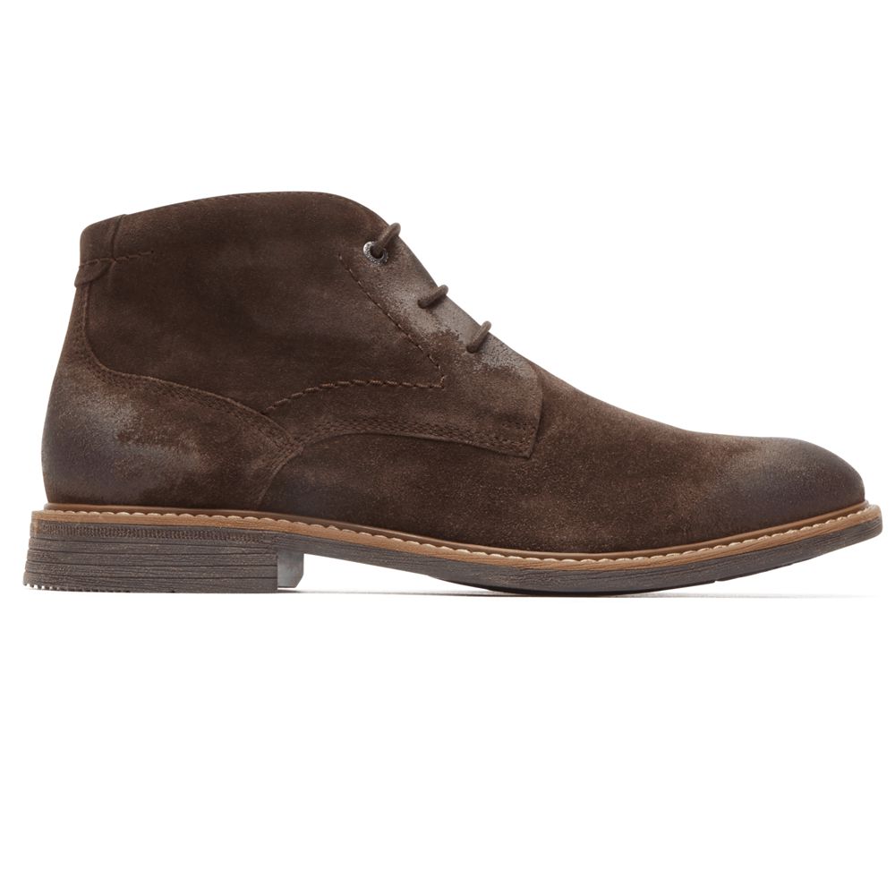 Rockport Classic Break - Mens Chukka Boots - Brown - NZ (WQS-502317)